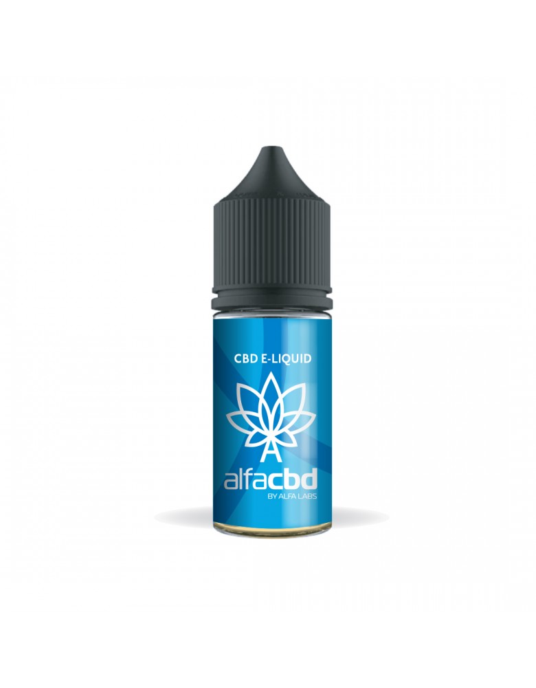 AlfaCBD 10ml/500mg Vaping e-Liquid - Blue Raspberry